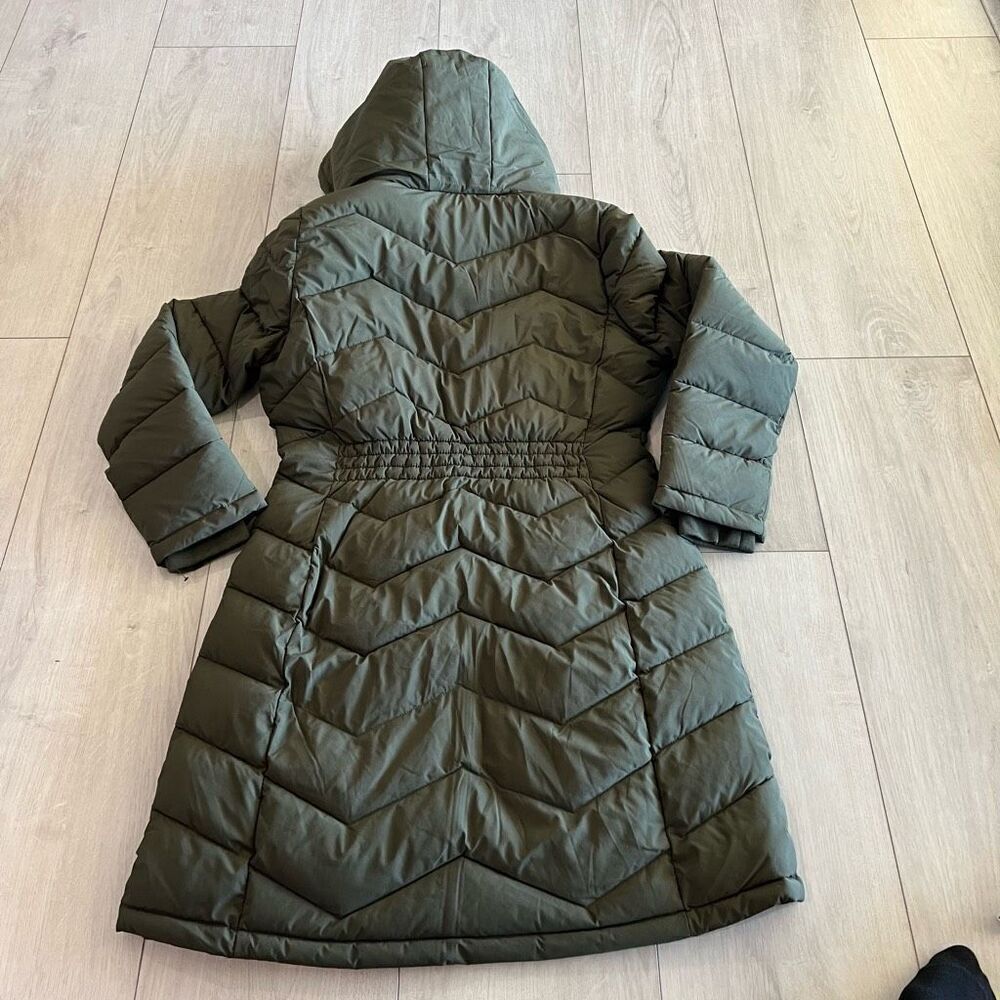 Andrew Marc Women's Long Stretch Parka jacket size S - Picture 7 of 10